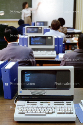 1983, classroom, 1980s
