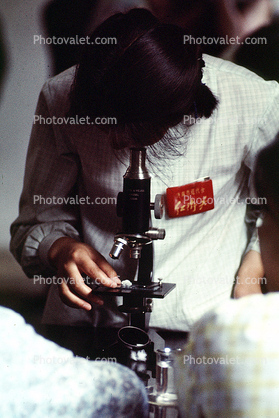 Microscope, student, learning