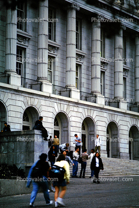 UC Berkeley, building, students