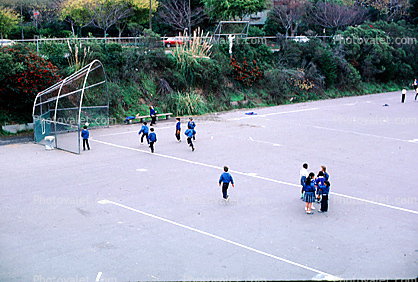 Schoolyard, Berkeley, California, 1982, 1980s
