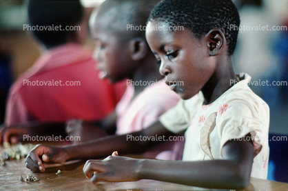 Girl Student, Contemplative, classroom, Student, Madzongwe