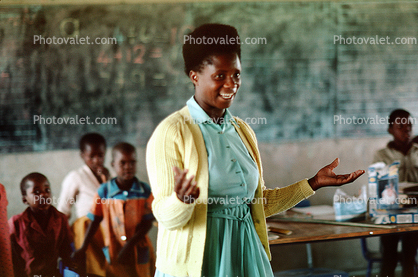 Chalkboard, classroom, Teacher, Madzongwe