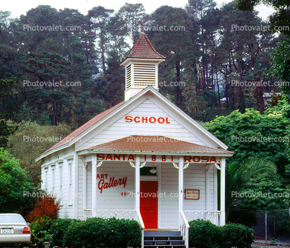 Schoolhouse, One Room, Cambria, California Coast, San Luis Obispo County