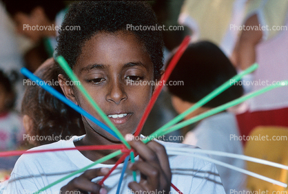 Boy, constructing, concentration, concentrating, classroom