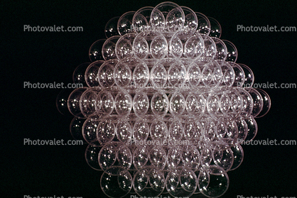 Vector Equilibrium, Plexiglass Balls, Display for Cooper Hewitt Museum Exhibit, Manhattan, Polyhedra