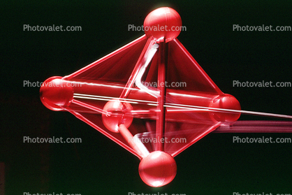 Polyhedra, Tetrahedron, Display for Cooper Hewitt Museum Exhibit, Manhattan