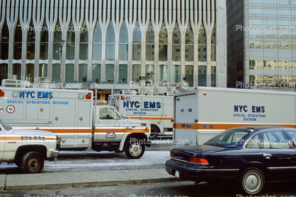 Ambulance, EMS, Emergency Vehicles, 1993 World Trade Center bombing, February 26, 1993