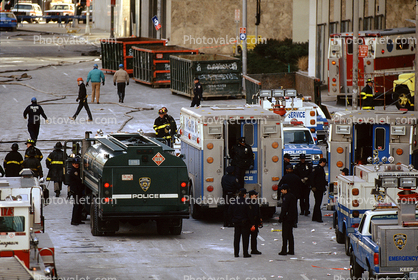 Police, Emergency Vehicles, 1993 World Trade Center bombing, February 26, 1993