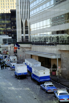 Police Emergency Vehicles, 1993 World Trade Center bombing, February 26, 1993