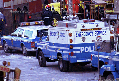 Police, Emergency Vehicles, 1993 World Trade Center bombing, February 26, 1993
