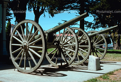 Cannon, Wheels, Artillery, gun