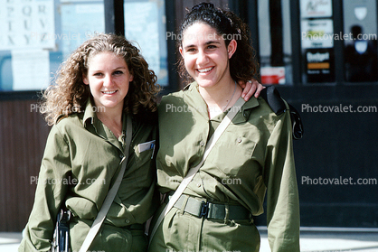 IDF, Israeli Defense Force, soldiers, Women, smiles, Rosh Ha'Nikra