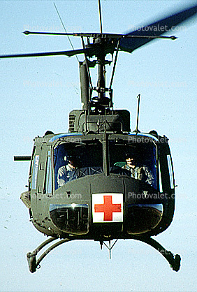 Bell UH-1 Huey, United States Army, head-on