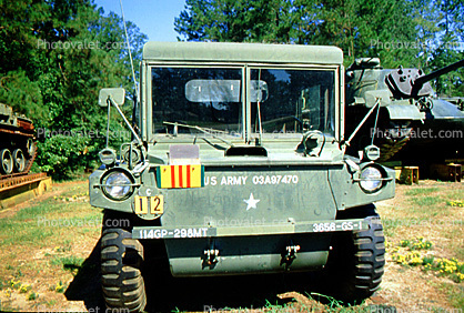 Wheeled Vehicle, Camp Shelby, Mississippi, head-on