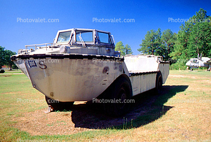 amphibious vehicle, DUCK, Camp Shelby, Mississippi