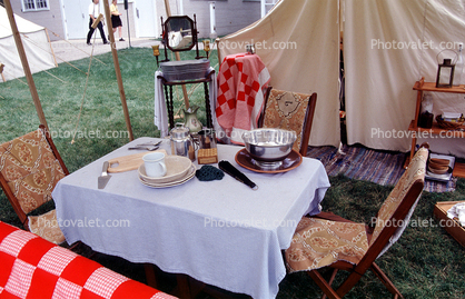 Civil War, Civil War Tents, Encampment