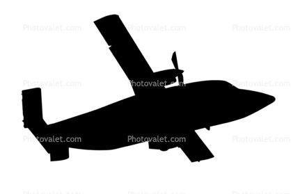 C-23 Sherpa silhouette, shape