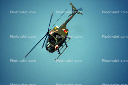 OH-6A Cayuse, flight, flying, airborne