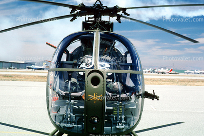 Hughes MD OH-6A Loach head-on