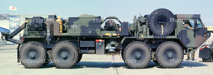 M-977 HEMT Tactical Truck, Heavy Expanded Mobility Tactical Truck, Panorama