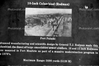 Rodman Gun, Morris Island, Civil War, coastal defense, coast