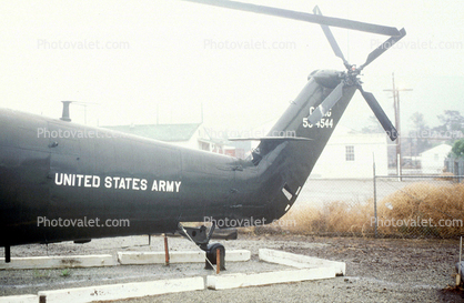 CH-34 Choctaw, Helicopter, VTOL, Camp San Luis Obispo, California