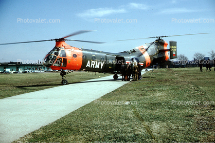 34356, Flying Banana, Helicopter, 1965, 1960s, Unite States Army
