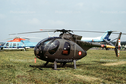 H-203, OH-6A Cayuse, Swiss Army, Switzerland