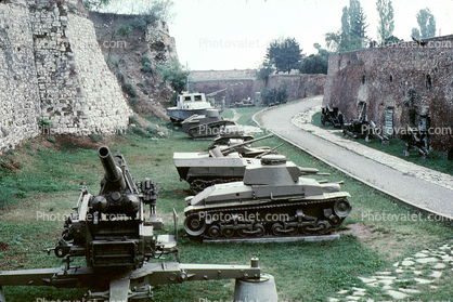 Cannon, Tracked Vehicle, Tank, Artillery, gun