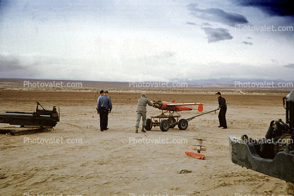 Globe XKD6G-1 Firefly, 1951, Ground-launched radio-controlled target, drone, UAV, aviation, 1950s