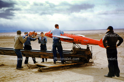 Globe XKD6G-1 Firefly, 1951, Ground-launched radio-controlled target, drone, UAV, aviation, 1950s