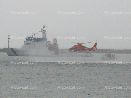 US Coast Guard, HH-65 Dolphin, Neah Bay, Washington, USCG