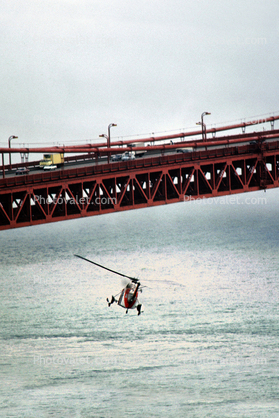Golden Gate Bridge, HH-52 Sea Guard, USCG