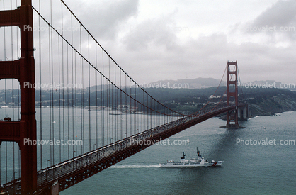 USCGC Morgenthau, WHEC-722, Golden Gate 50th Anniversary Celebration, Coast Guard Cutter, Hamilton class high endurance cutter, USCG