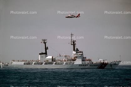 USCGC MIDGETT (WHEC-726), Coast Guard Cutter, HH-65 Dolphin, USCG