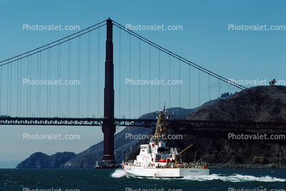 Coast Guard Cutter Edisto, Golden Gate Bridge, USCG