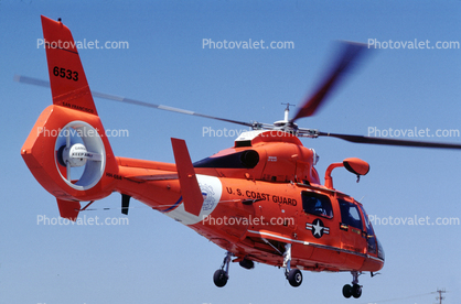 HH-65 Dolphin Coast Guard Helicopter, USCG