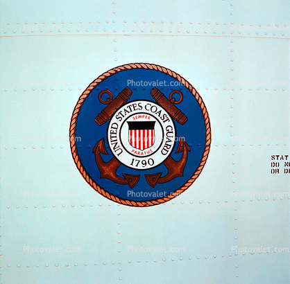 logo, emblem, Lockheed C-130 Hercules, USCG, Roundel