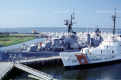 USCGC INGHAM (WPG, WAGC, WHEC-35), Patriots Point, Coast Guard Cutter, USCG