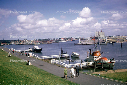 Swedish Coast Guard, dock, harbor