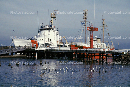 USCGC Resolute, (WMEC-620), Reliance-class cutters, USCG, dock, harbor