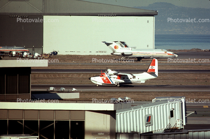 Grumman, HU-16 Albatross at SFO, December 1975