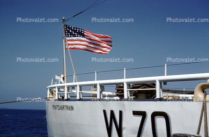 USCGC Pontchartrain (WHEC-70) was an Owasco class, August 1960, 1960s