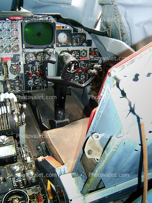 Boeing B-52D Stratofortress Cockpit