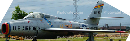 51-9433, Republic Aviation F-84F Thunderstreak, 9433, FS-433