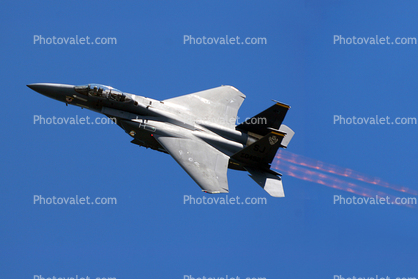 F-15E Strike Eagle, flight, flying, airborne, afterburner, milestone of flight