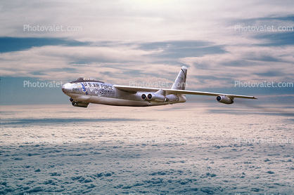 B-47, flight, flying, airborne