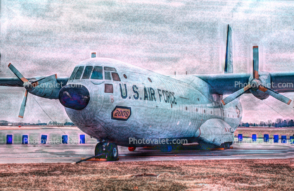 USAF Douglas C-133A Cargomaster , Paintography, Abstract