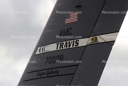 87-0028, C-5B Galaxy, AMC, Travis AFB