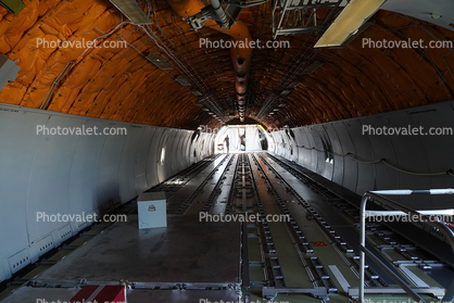 Inside the Cargo Hold of a KC-10